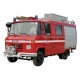 Schuco - SCHU03590 - Véhicule Miniature - Mercedes - Benz L409 LF 8 Pompier de Wasserzell - Echelle ...