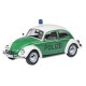 Schuco - SCHU03862 - Véhicule Miniature - VW Coccinelle 1200 polizei - Vert et Blanc - Echelle 1 / 4...