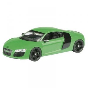 Schuco - SCHU04787 - Miniature Car - Audi R8 Green - Scale 1 / 43