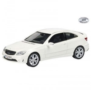 Schuco - SCHU07243 - Véhicule Miniature - M Mercedes - Benz CLC - Concept - Blanc / Blanc - Echelle ...