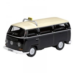 Schuco - SCHU25444 - Miniature Car - VW T2a Bus Taxi - Scale 1 / 87