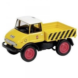 Schuco - SCHU25529 - Véhicule Miniature - Mercedes - Benz Unimog U406 - PTT - Echelle 1 / 87