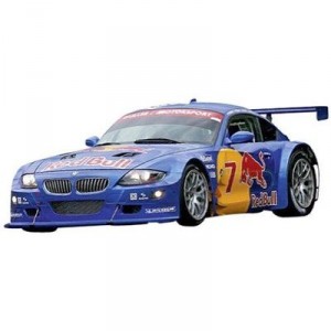 Schuco - SCHU25572 - Miniature Car - BMW Z4 M Coupe Red Bull # 7 - Scale 1 / 87