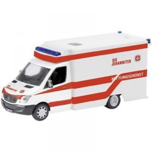 Schuco - SCHU25602 - Véhicule Miniature - Mercedes - Benz Sprinter II RTW Ambulance - Echelle 1 / 87