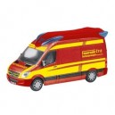 Schuco - SCHU25604 - Véhicule Miniature - Mercedes - Benz sprinter II Pompier - Feuerwehr - Echelle ...