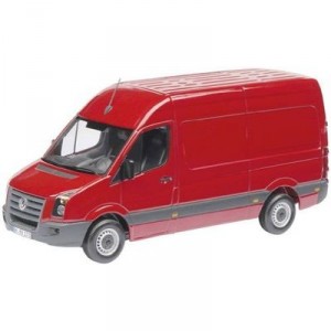 Schuco - SCHU25607 - Véhicule Miniature - VW Crafter Camion Rouge - Echelle 1 / 87