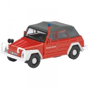 Schuco - SCHU25728 - Miniature Car - VW Kubelwagen Type 181 Fire - Scale 1 / 87