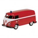 Schuco - SCHU25734 - Véhicule Miniature - Fourgonnette - VW T1 Pompiers - Echelle 1 / 87