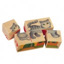 Selecta Spielzeug Cubes en bois Fattoria (Selecta)