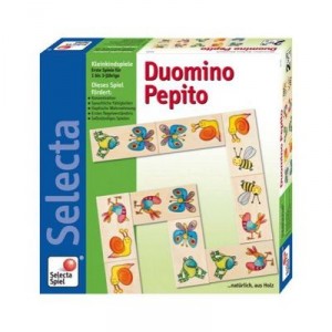 Selecta Spielzeug Duomino Pepito, from 2 ½ years