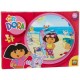 Ses - 05043/3 - Puzzle Enfants - Dora - 48 Pièces - Dora a la plage