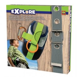 His - 25041 - Educational Game - Science and Nature - Adventure Bag + Belt