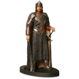 Sideshow Collectibles LOTR Seigneur des Anneaux King Elessar Aragorn Statue 32 cm