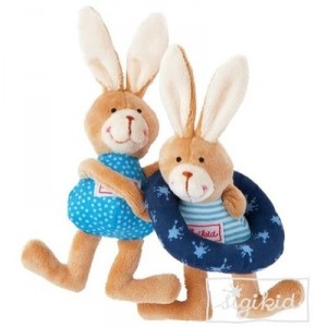 Sigikid Baby.basics: Duo cuddly rabbits