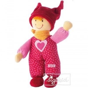 Sigikid Babydolly Doll red, 24 cm