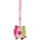 Sigikid Baby Fit and Fun : Jouet à suspendre balle, rose