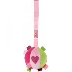 Sigikid Baby Fit and Fun: Toy hanging ball, pink