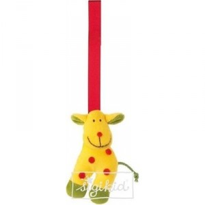 Sigikid Baby Fit and Fun : Jouet à suspendre en tissu girafe