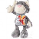 Sigikid Ma peluche ABC : Chat avec " K"