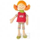 Sigikid Sigidolly Poupée rouge-vert, 26 cm