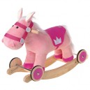 sigikid - 37375 - 1Plus - Cheval à bascule - rose (Import Allemagne)