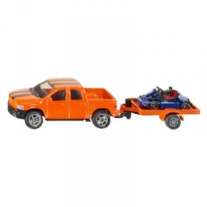 SIKU 1644 Pick-up kart with trailer