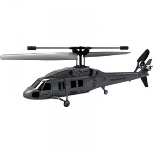 SILVERLIT - RC Vehicles - R / C BLACK HAWK DELUXE (3 CHANNELS) (Silverlit Toys)