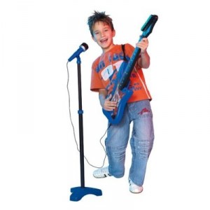 Simba - 6832129 - Instrument de Musique - Guitare - Micro Inclus - 70-130 cm (Import Allemagne)