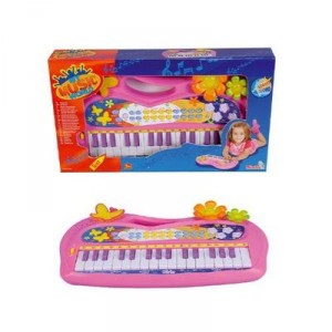 Simba Toys Simba 6837078 - My Music World - Calvier à fleurs pour filles