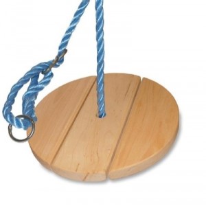 Small Foot Design swing with round seat