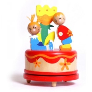 Small Foot Design Music Box "Flower Children"