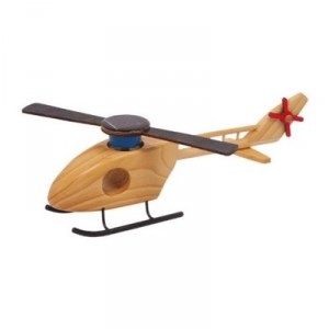 Small Foot Design generic - vehicule - helicoptère solaire en bois