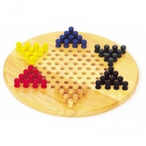 Small Foot Design Goki - HS054 - Board Game - A game of Chinese Checkers Wooden