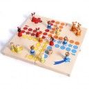 Small Foot Design Jeu de petits chevaux version Animaux