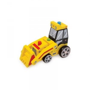 Small Foot Design Excavator removable wooden - Legler