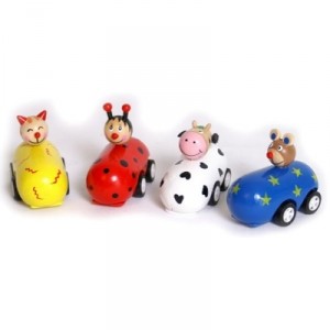 Small Foot Design Small cars pack of 4