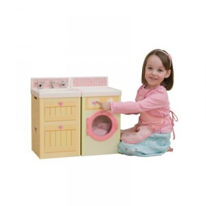 Small World Djeco kitchen For Dolls House Wooden