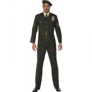 Smiffys Costume adulte militaire - taille M