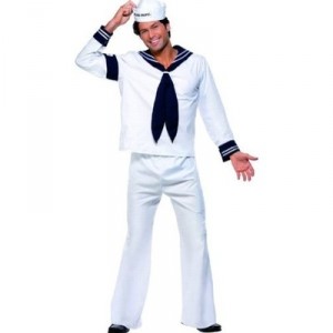 Smiffys Adult Costume Village People sailor - One Size