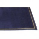 Smir - 100495 - jeu de casino - Tapis de Jeu impression relief Or Bleu décor floral (Smir)