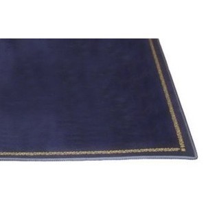 Smir - 100495 - jeu de casino - Tapis de Jeu impression relief Or Bleu décor floral (Smir)