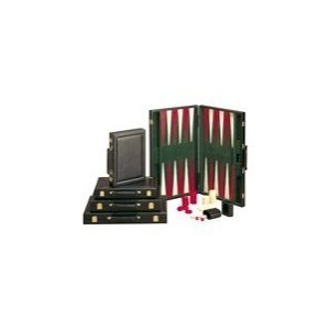 Smir - 32803 - Chess - Backgammon Deluxe Black Large (Smir)