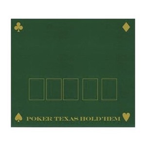 Smir - 550 615 - casino gambling - poker mat green wool cloth 45 * 60 cm (Smir)