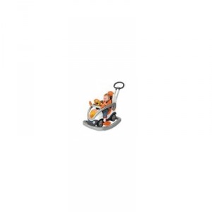 Smoby Smoby Interactive Scalable Carrier Bubble Go Comfort Orange / Pearl White Double Pole