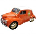 Renault - 8407- 01/202750 - Solido - Renault 4 CV Tolée - Renault Service - 1/18