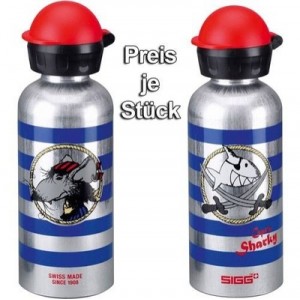 Coppenrath Spiegelburg 20903 Captain Sharky Sigg Bottle 0.4 l