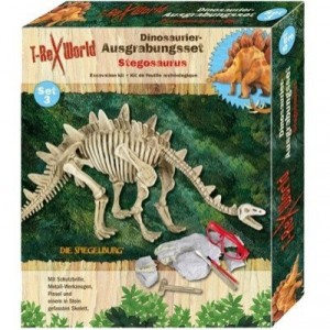 Spiegelburg T-Rex World: Set of archaeological Stegosaurus