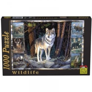 Spiel Spass - Puzzle 1000 pieces - Wildlife: Wolf