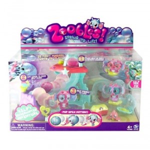 Small Playset Spinmaster Zoobles with a Zooble - Under the Sea