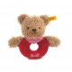 Anneau de préhension Ours dors bien de Steiff, rouge, 12 cm